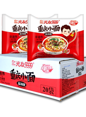 光友重庆麻辣味整箱非油炸方便面