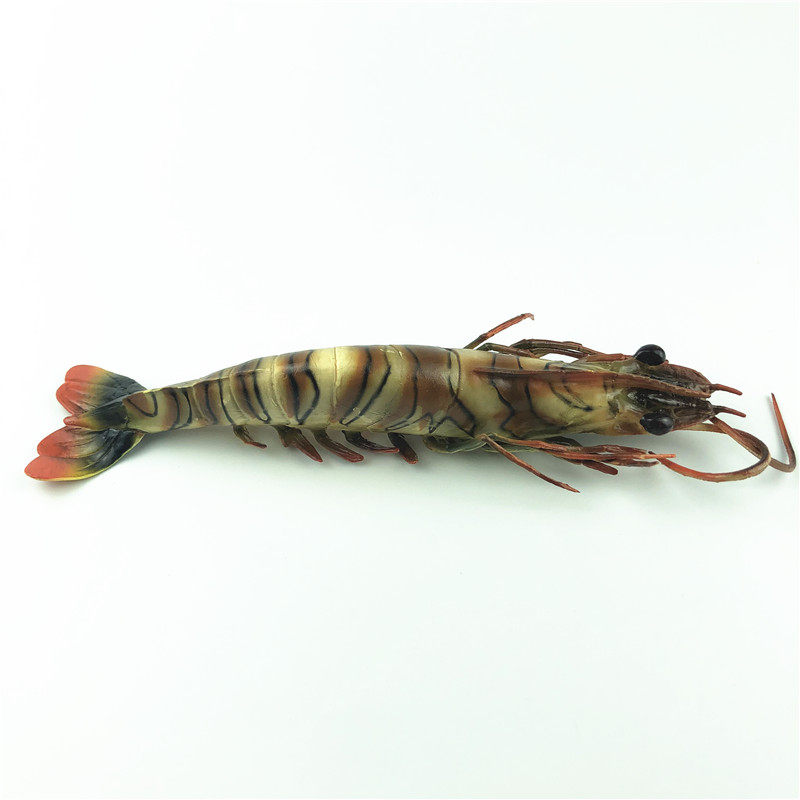 미국 AAA 3A 시뮬레이션 동물 모델 수생 호랑이 새우 대형 및 중형 TIGER PRAWN MONODON