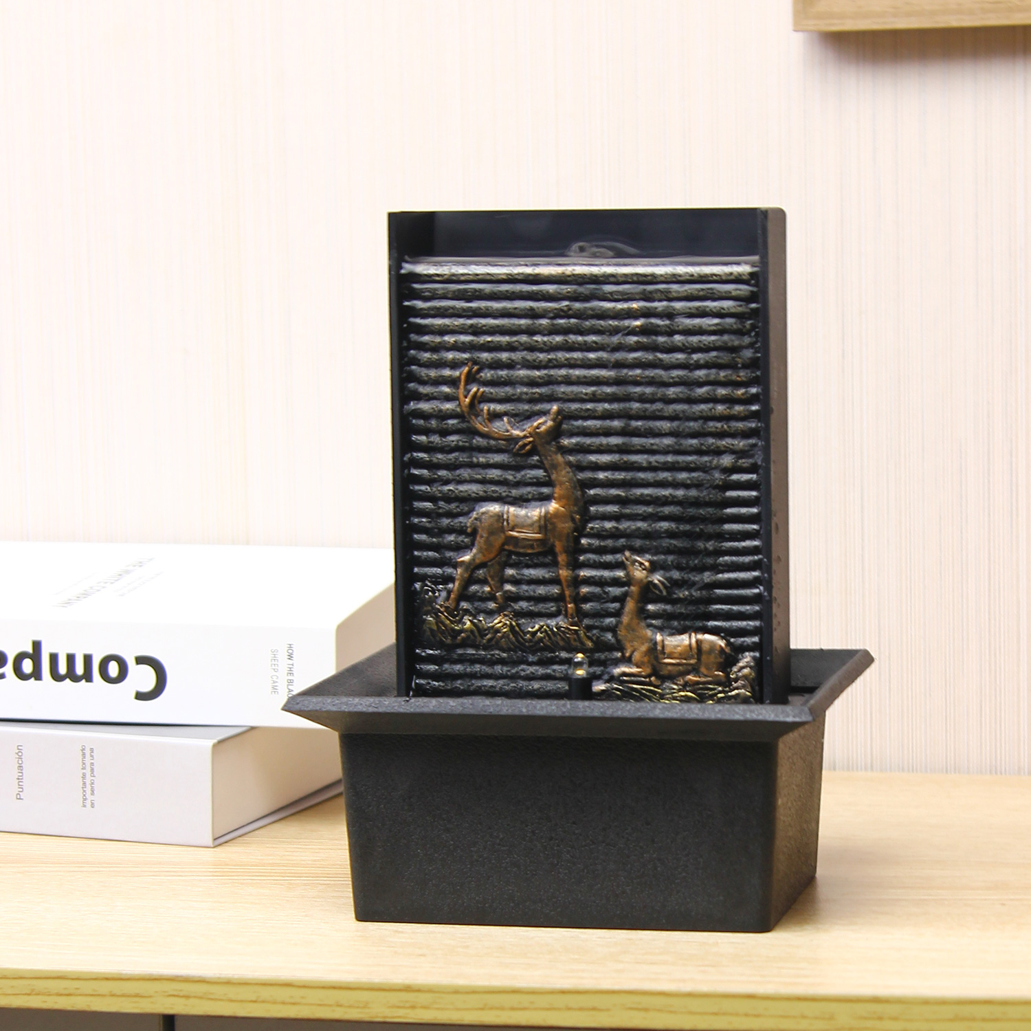 流水生财摆件艺术装饰