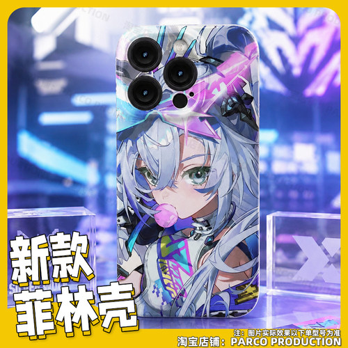 星穹铁道银狼LV999手机壳适用荣耀500pro苹果17OPPOreno16来图定制动漫二次元卡通硬壳VIVOX300防摔动漫周边