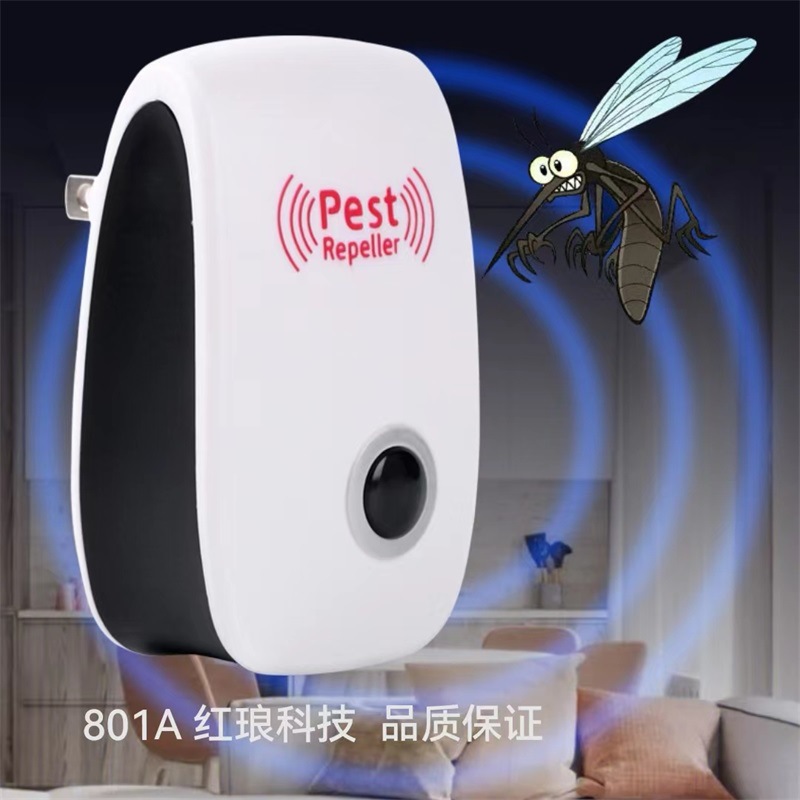 驱蚊器驱鼠器驱虫器多功能家用超声波动物驱赶器源头工厂跨境