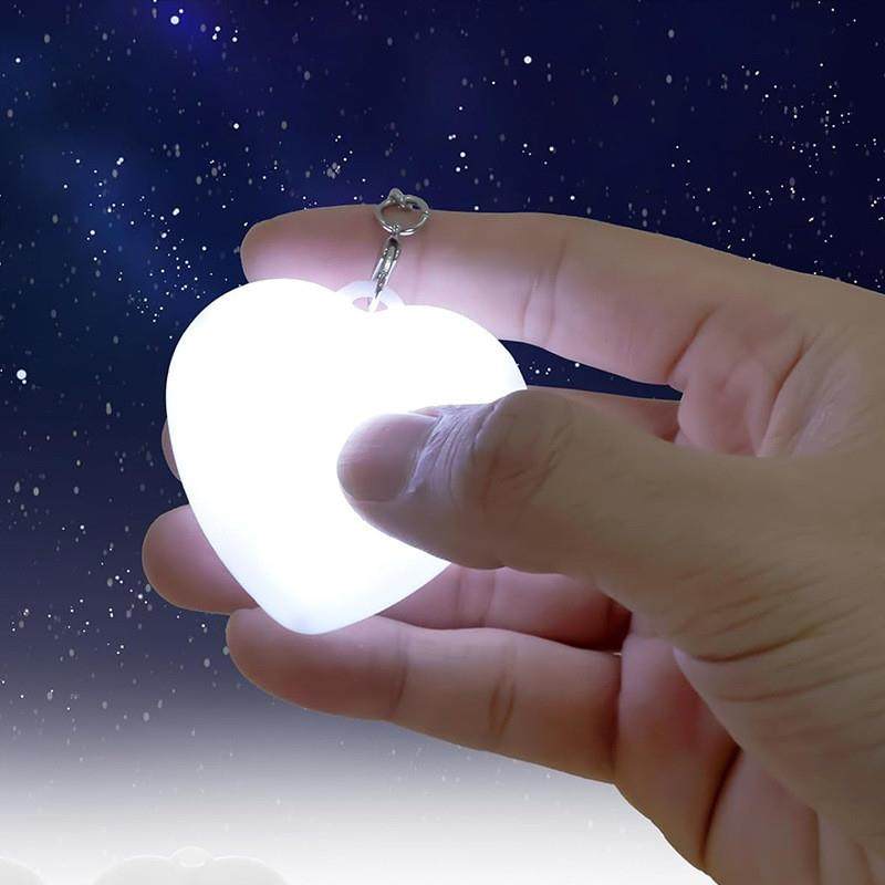 包包灯发光挂件钥匙扣触碰感应灯迷你小夜灯可充电演唱会夜店神器