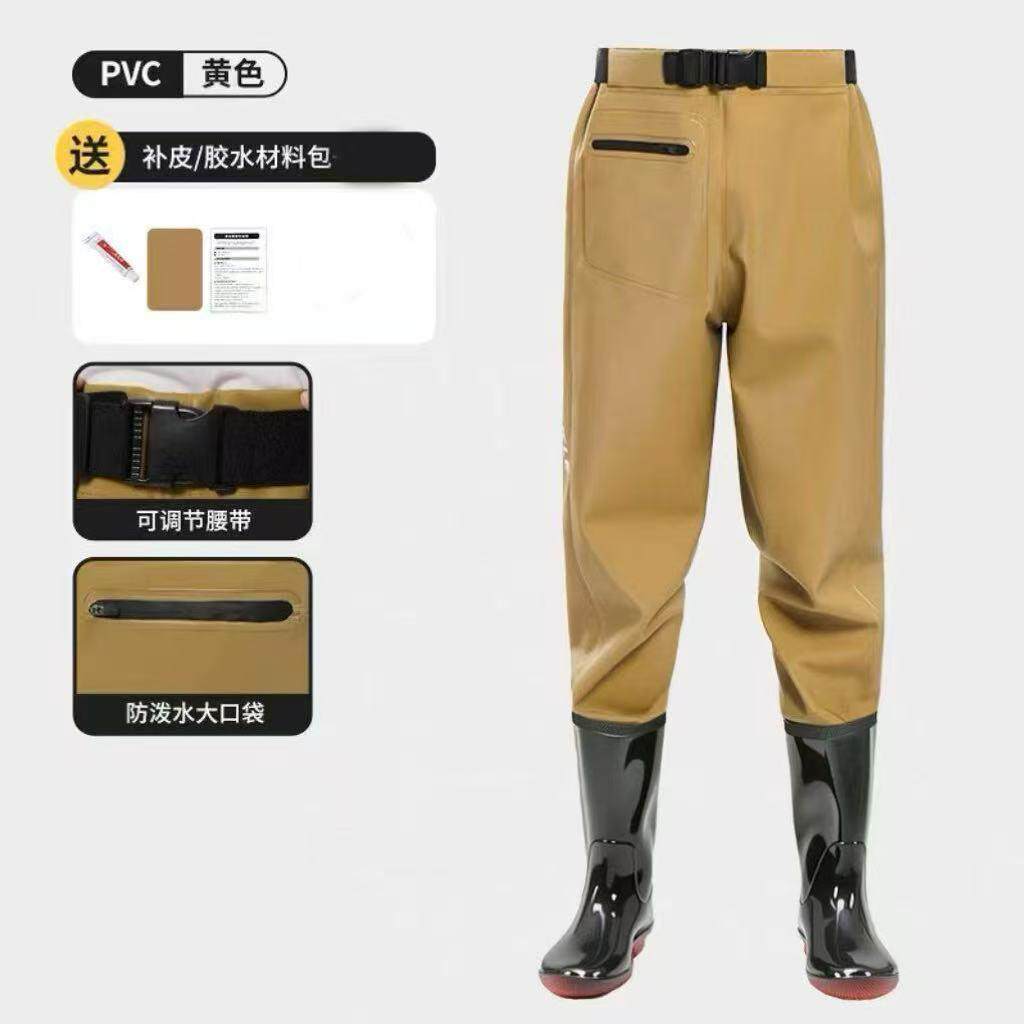 半腰下水裤防水捕鱼挖藕