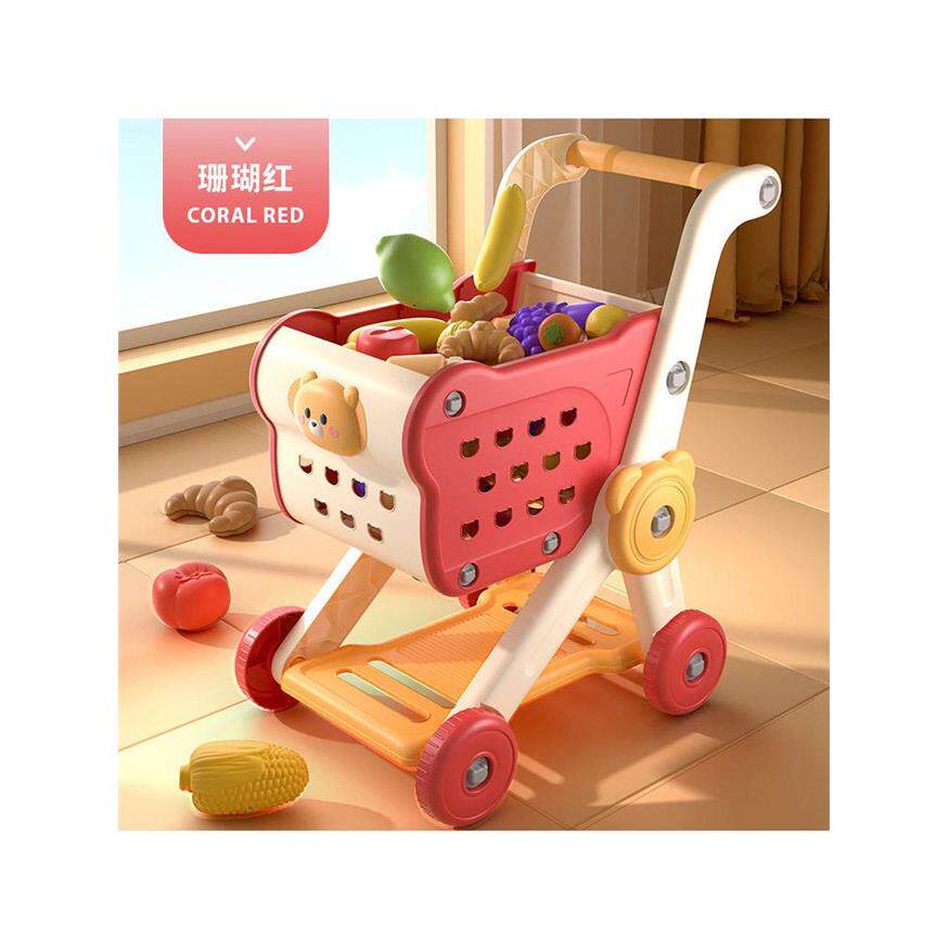 儿童过家家手推车超市小