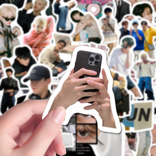 172张svt贴纸书韩团seventeen高颜值帅气周边徐明浩金珉奎洪知秀贴画