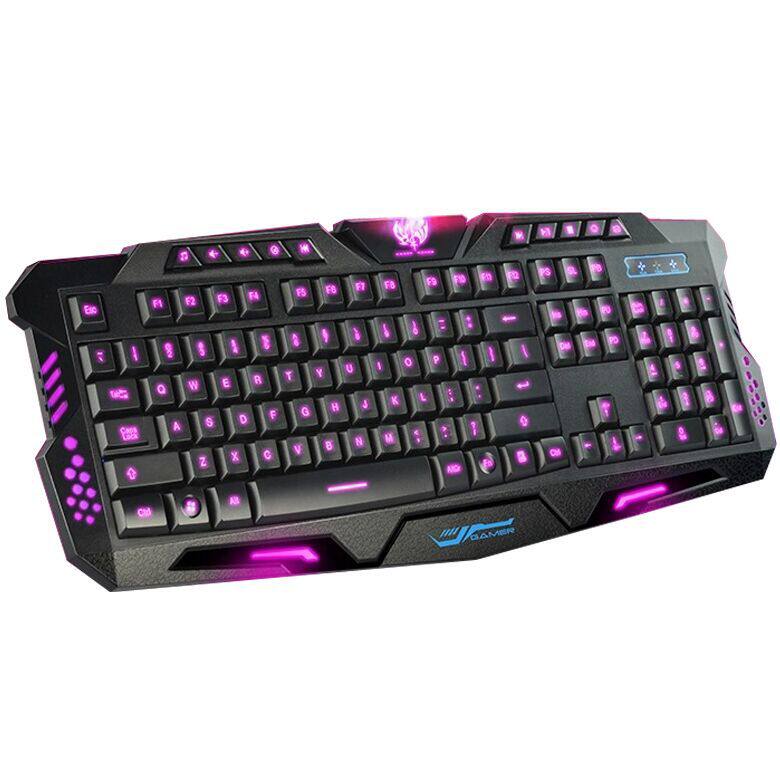 M200 Tri-color backlight 19 Mechanics Feel USB Internet Bar Gaming keyboardin the Computer Hardware/Monitor/Computer Peripherals , Keyboard  category - from Buy2taobao.com to provide professional Taobao agent buy service