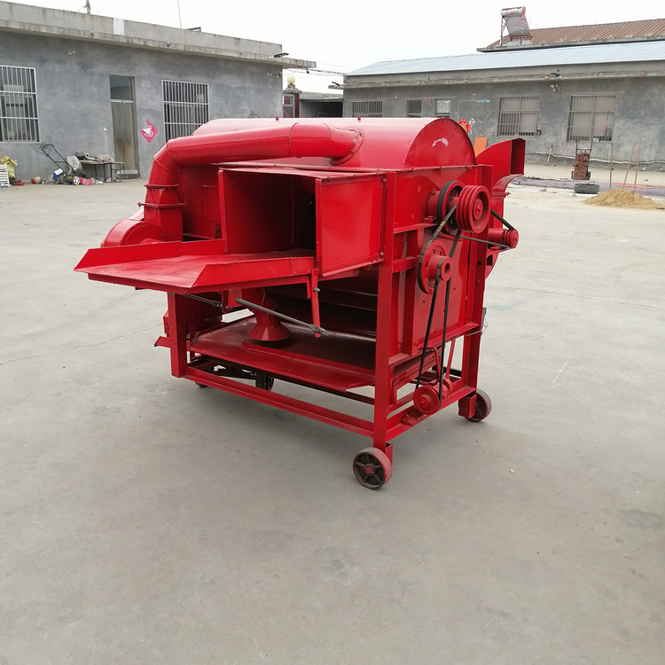 燕麦小麦脱粒机 大型125电配青稞脱粒机 蚕豆黄豆打粒机