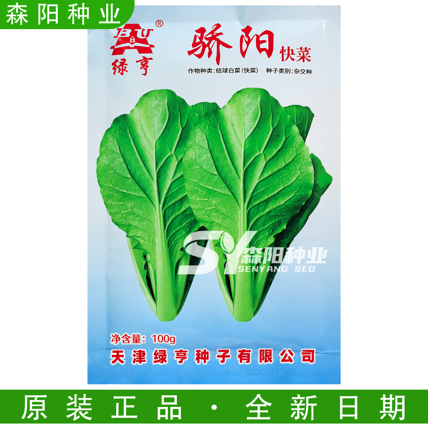 绿亨骄阳快菜种子四季速生耐热图片