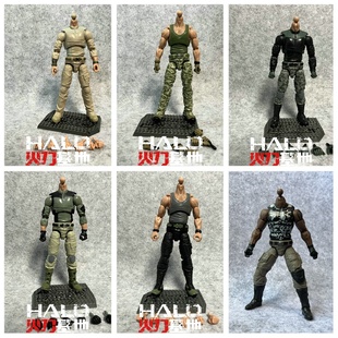 1/12 雷霆战队 适配6寸四骑士漫威GIJOE特种骨头收集者/康多素体