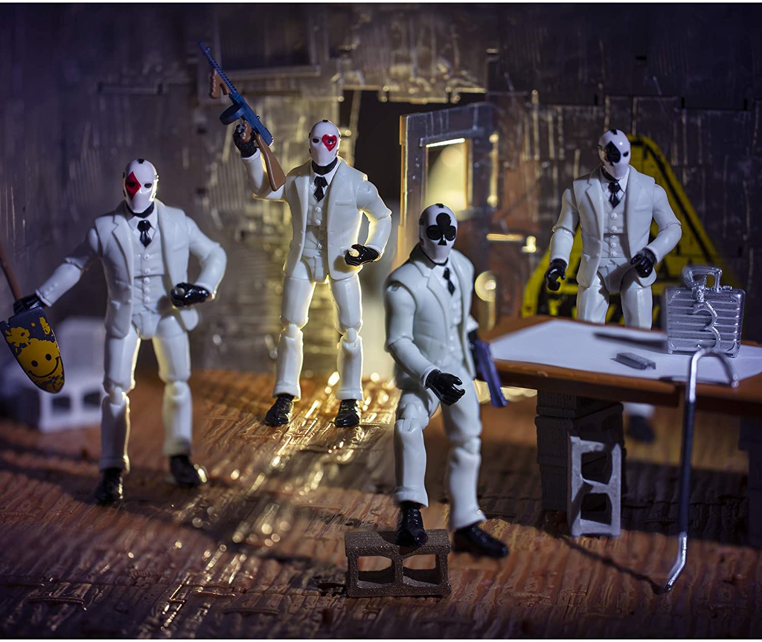 堡垒之夜可动军事兵人偶玩具模型