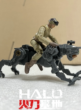 1:18可搭配配BBI 暗源 酸雨 正义红师3.75寸可动机械狗坐骑散件