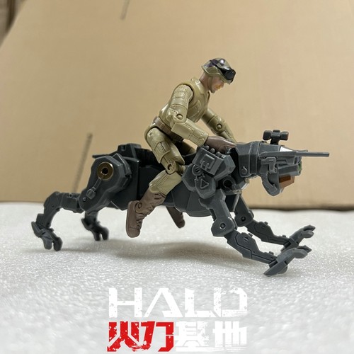 正义红师3.75寸可动机械狗