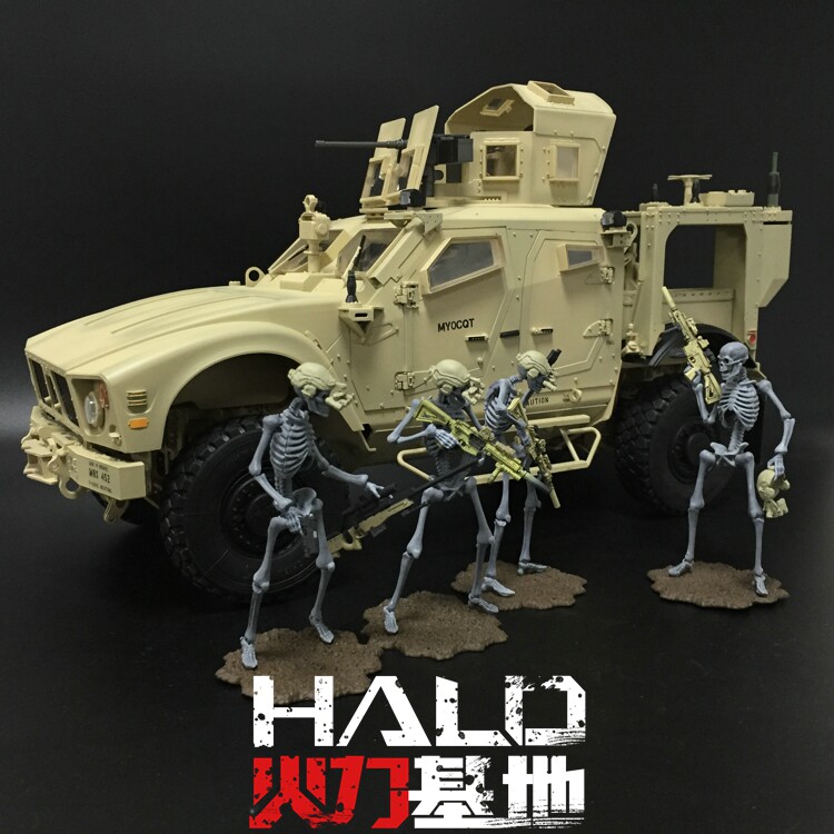 特种部队1/18美军matv兵人载具