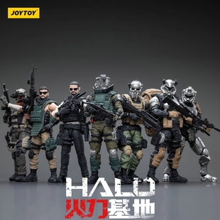 1：18关节可动兵人模玩 JOYTOY暗源硬核酷玩系列年度军兵套装