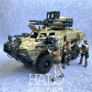 适配暗源绿谷1:18 女兵 3.75寸可动兵人胸甲武器DIY配件模型玩具