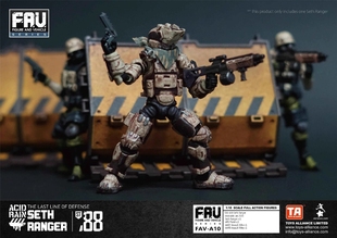 酸雨战争 3.75寸塞斯游骑兵 1：18军事可动兵人偶玩具模型 接单