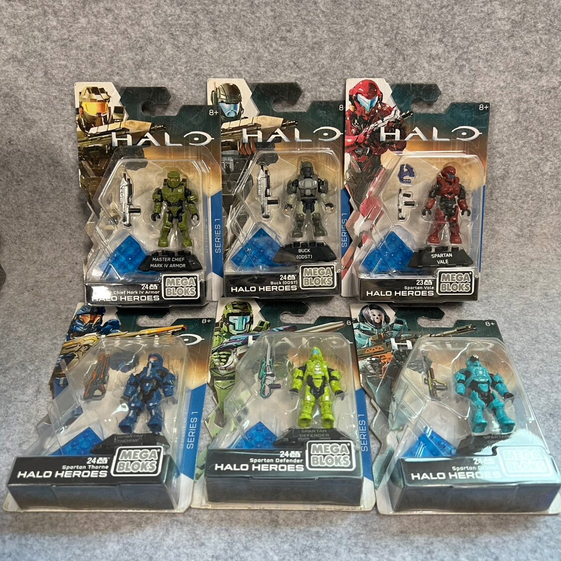 Mega BLoks 美家宝Halo光晕 英雄包第一季 士官长117索恩可动积木