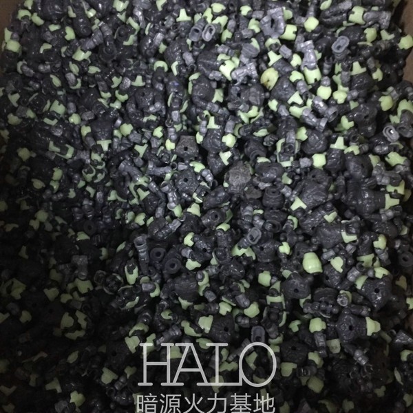 Mega 光环HALO斯巴达士官长素体美家宝超可动积木兵人仔玩具配件