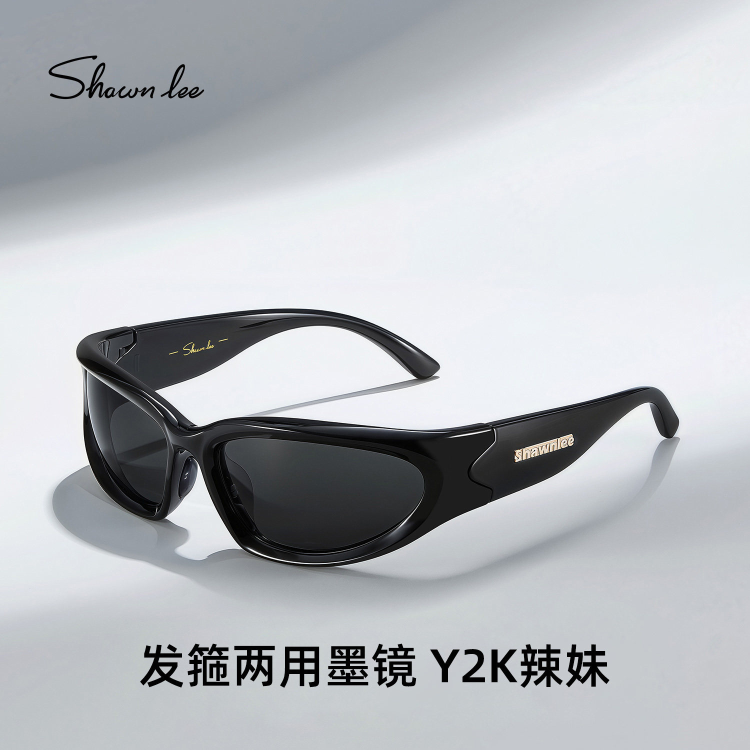 Shawnlee发箍墨镜Y2K太阳眼镜