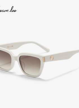 Shawnlee时尚潮流方框墨镜女款高级感防紫外线太阳镜大方框板材框