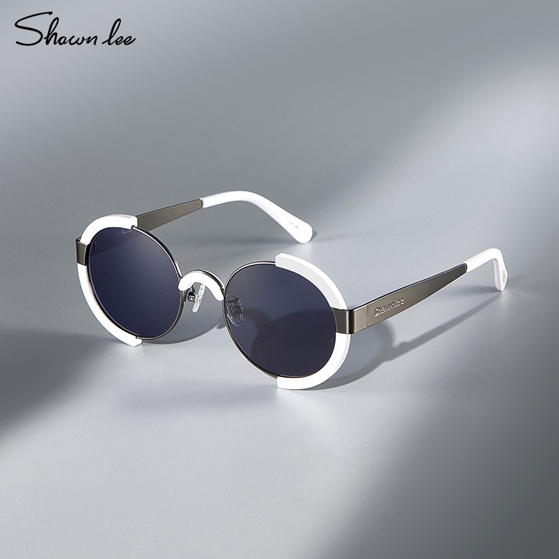 【CC镜】Shawnlee金属圆框太阳镜