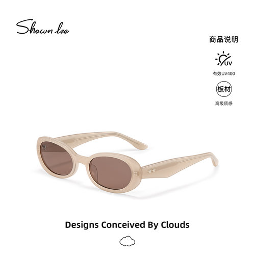 Shawnlee防紫外线猫眼美式女墨镜