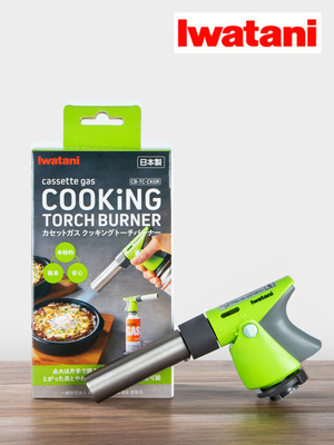 日本进口岩谷iwatani喷火枪高温喷枪卡式气烧烤喷枪料理烘焙寿司