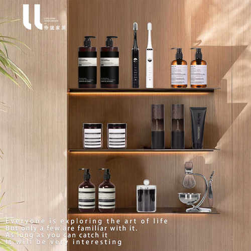 样板房展厅卫浴镜柜软装摆件组合