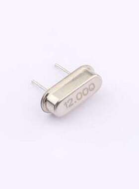 SCBYS12X00000YBRJ 无源晶振 12MHz±20ppm18pf6.0mm HC-49S