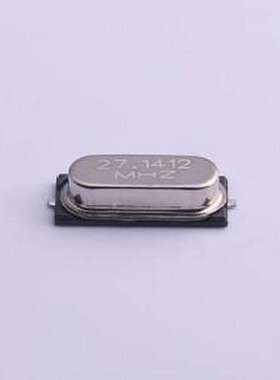 49SBT27141152040 无源晶振 27.1412MHz ±20ppm 15pF HC-49S-SMD