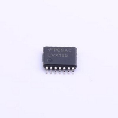 74LVX125MTCX 缓冲器/驱动器/收发器 74LVX125MTCX TSSOP-14