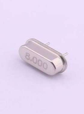 71008000RW1 无源晶振 8MHz ±20ppm 20pF HC-49S