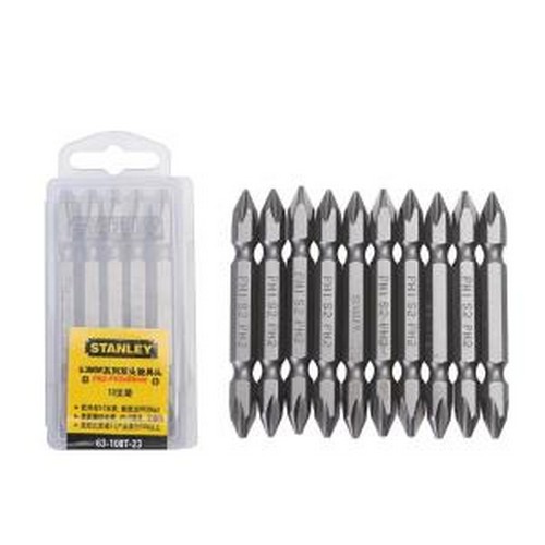 63-108T-23 旋具套筒 STANLEY(史丹利),6.3MM系列双头旋具头PH2-
