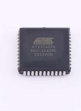 AT27C4096-90JU 非易失性存储器(ROM) AT27C4096-90JU PLCC-44(16