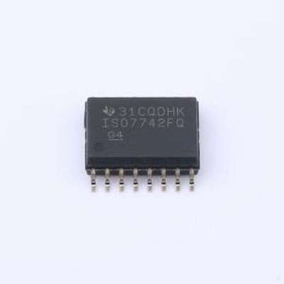 ISO7742FQDWRQ1 数字隔离器 EMC 性能优异的汽车类四通道、2/2、
