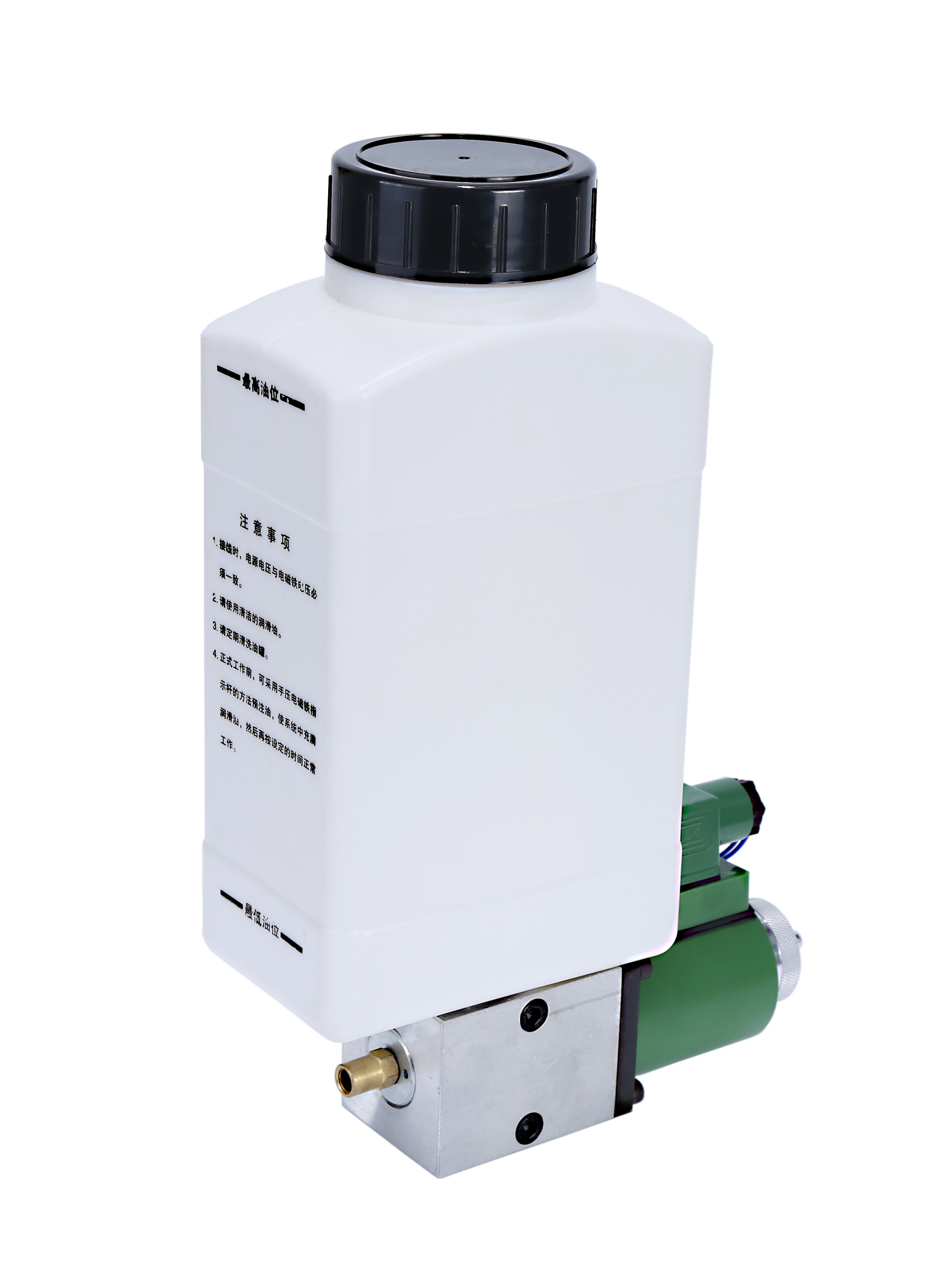 扶梯人行道轨道链条电磁柱塞泵自动脉冲润滑泵加油装置钻机润滑泵