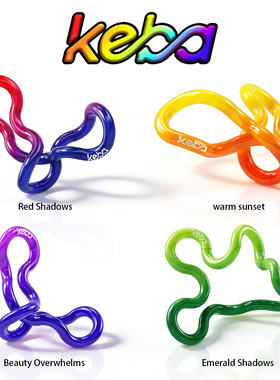 扭扭乐温变系列新款tango感温变色手指解压玩具tangle正版捏捏乐