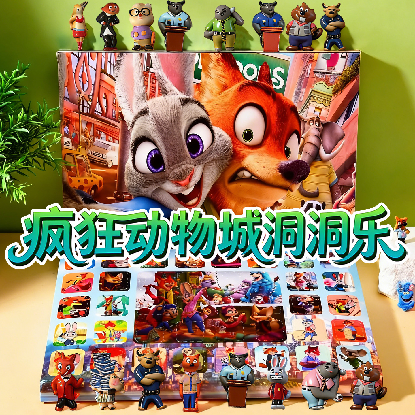 疯狂动物城2盲盒洞乐抽奖