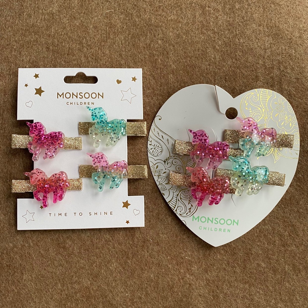 英国原单儿童发卡渐变色亚克力独角兽半包发夹刘海夹幻彩发饰,童装/婴儿装/亲子装,发饰,淘宝优惠券,粉丝福利购,淘宝优惠卷