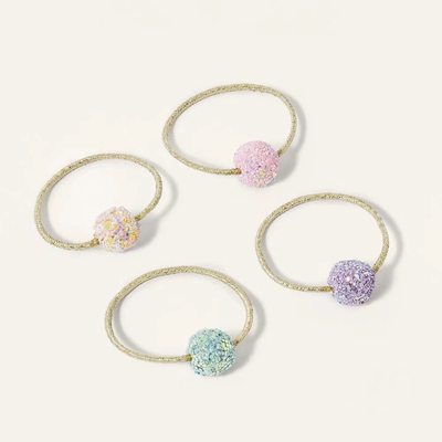 Monsoon Children出口英国原单儿童皮筋女童女孩彩球发圈发绳头绳