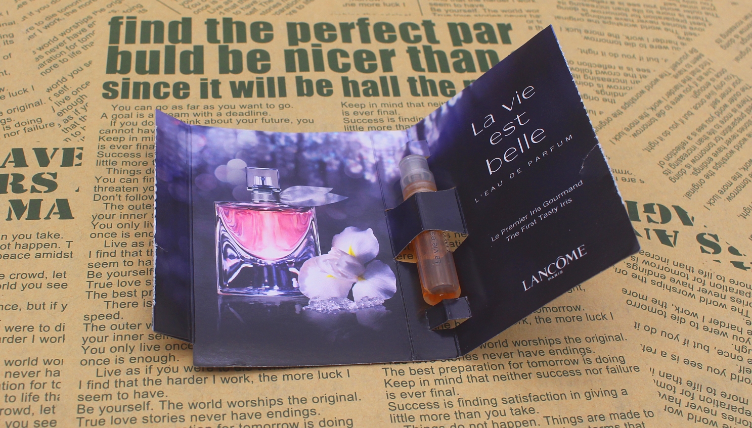 Lancome兰蔻la  vie  est  belle美丽人生EDP香水试香小样1.2ml