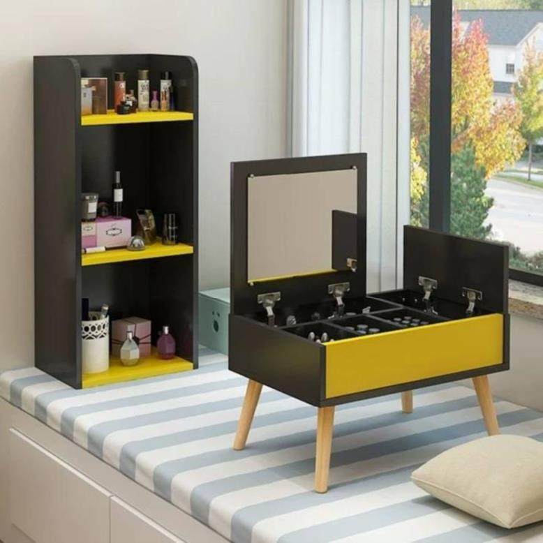 飘窗小型北欧梳妆台卧室小户型轻奢迷你翻盖化妆桌公主经济型个性|ruв категории жилой мебели, Таблица класса, комод/стол - от Buy2taobao.com для оказания профессиональной услуги покупки агента Taobao