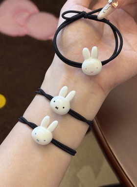 卡通头绳小兔橡皮筋送给男朋友皮套情侣手链少女发绳可爱发圈发饰
