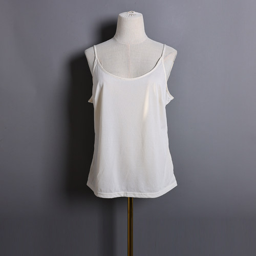 吊带女2025年夏季新品女装时尚百搭内搭纯色打底衫百搭通勤背心潮