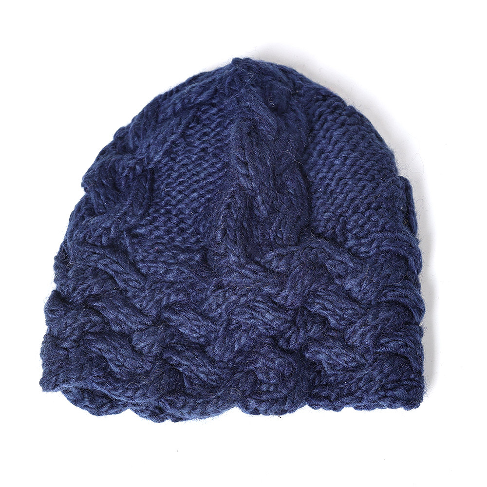 针织帽女2024年秋冬季时尚简约纯色毛线帽休闲户外运动护耳帽线帽