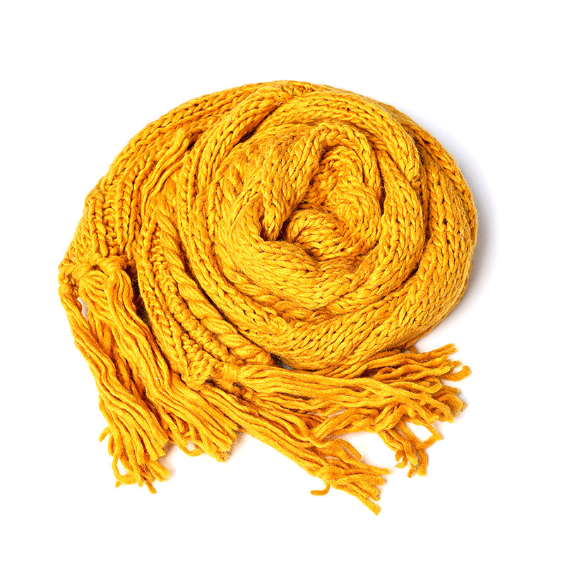 百搭通勤户外保暖护颈流苏围脖