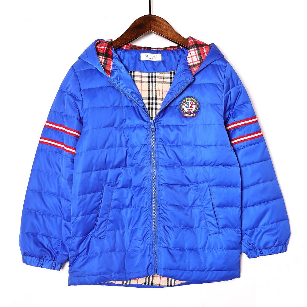 2024年秋冬季新品中大童羽绒服外套韩版时尚宽松保暖洋气长袖上衣