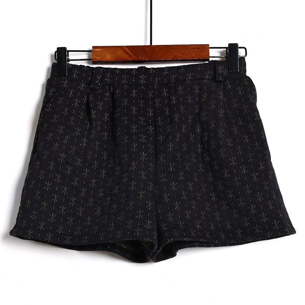 2026年春秋季新品女童短裤韩版时尚印花百搭通勤阔腿裤靴裤潮