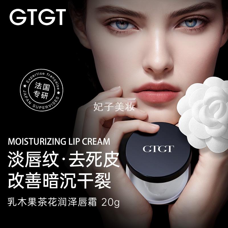 GTGT乳木果茶花润泽唇霜20g山茶