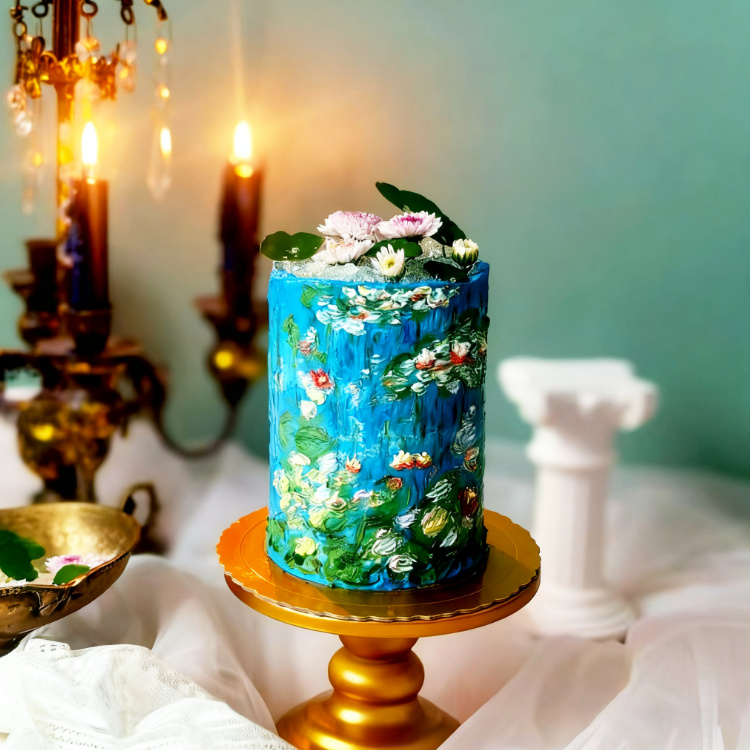 大教堂【未眠时】创意奶油艺术戚风蛋糕北京同城配送